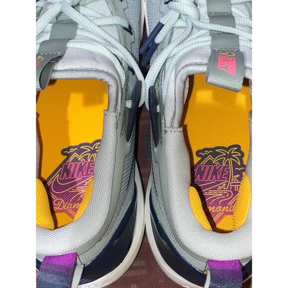 New Nike Men’s 9 Force Trout 9 Elite MCS Baseball Cleats Light Silver HF1116-001 - Picture 6 of 8